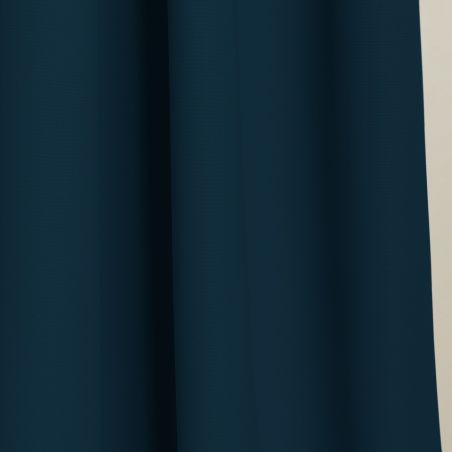3in1 Lärmschutzvorhang mit Thermoisolierung Verdunkelung Blau MC56