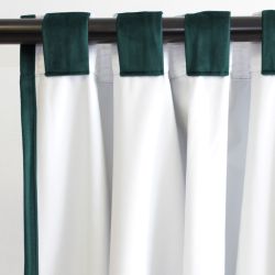 100% Verdunkelungsvorhang Samt Venise Grün MC228