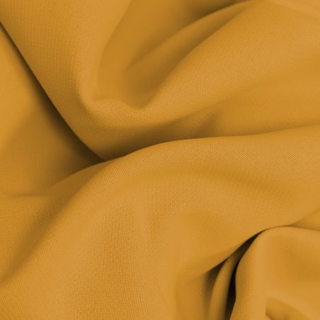 3in1 Lärmschutzvorhang mit Thermoisolierung Verdunkelung nach Maß Gelb MC215