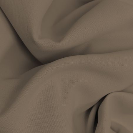 3in1 Lärmschutzvorhang mit Thermoisolierung Verdunkelung nach Maß Taupe MC740