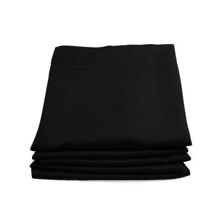 Verdunkelungsvorhang Uni Schwarz MC710