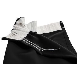 Verdunkelungsvorhang Uni Schwarz MC710