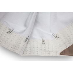 3in1 Lärmschutzvorhang mit Thermoisolierung Verdunkelung Braun MC8220